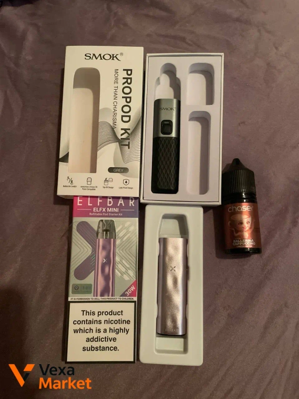 Pod-системи Smok Propod Kit та Elf Bar ELFX Mini