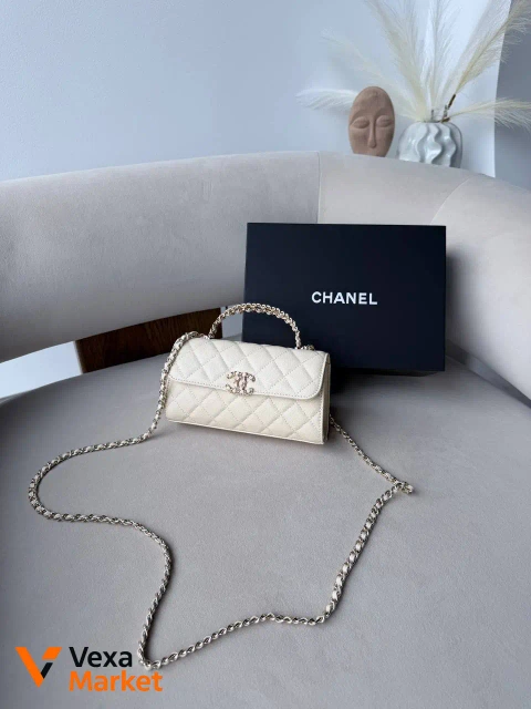 Chanel Mini Beige ΠΠ°ΡΡΡΠ°Π»ΡΠ½Π°Ρ ΠΊΠΎΠΆΠ°