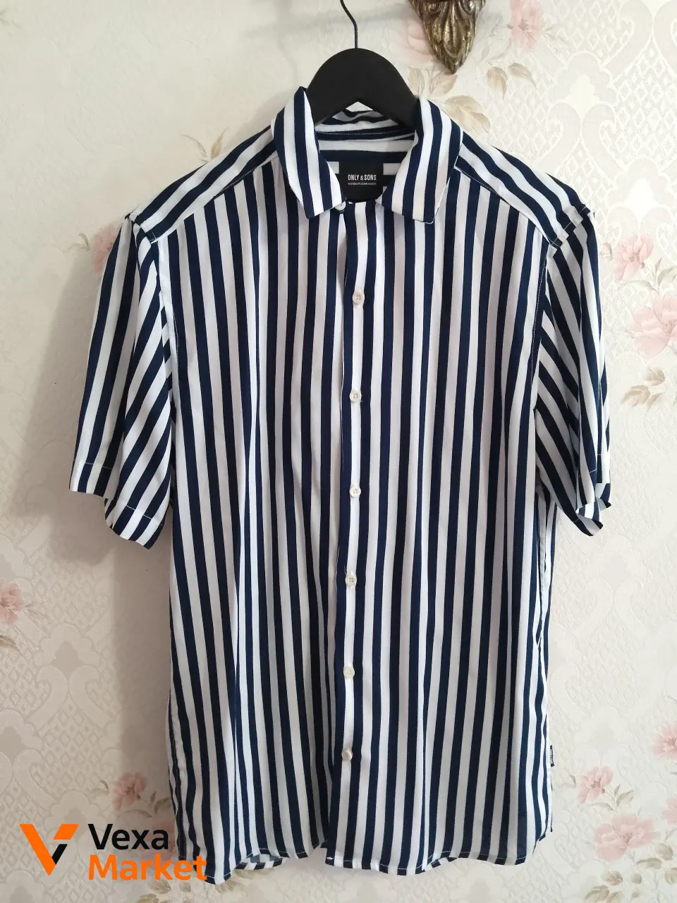 Мужская рубашка J.Crew Casual в полоску, размер M
