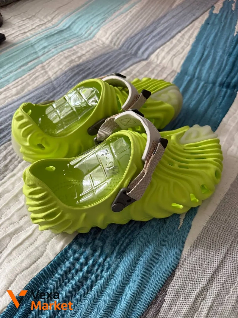 Crocs Pollex Clog салатовые размер 43-44 — фото 2