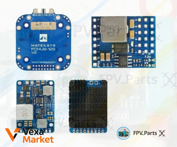 Matek FCHUB-12S V2 Power Distribution Board