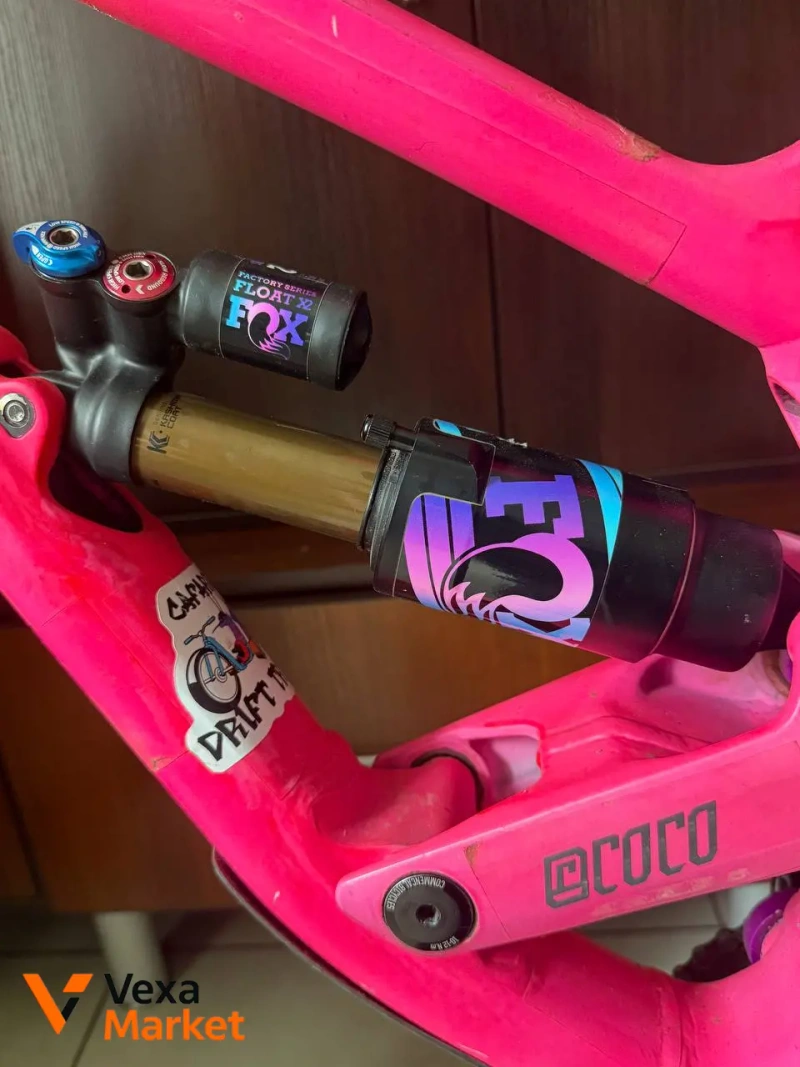 Фреймсет Commencal Furious 2018 с амортом Fox Float X2 Factory Kashima 2020 — фото 2