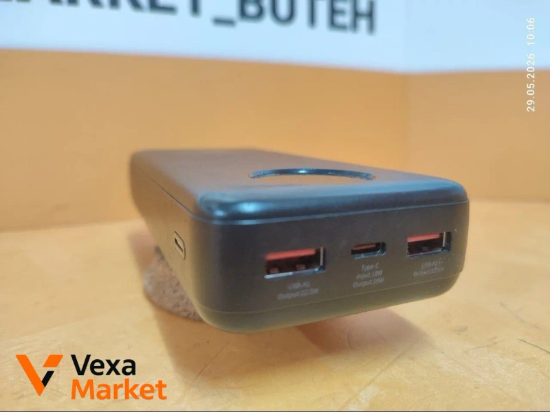 Зовнішній акумулятор (POWER BANK) VINGA VPBB2022 20000 mAh — фото 3