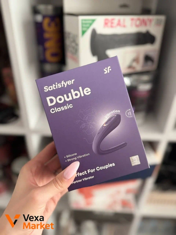 Satisfyer Double Classic вибратор для пар