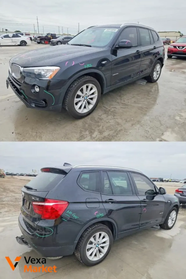 2016 BMW X3 sDrive28i 2.0л бензин задний привод