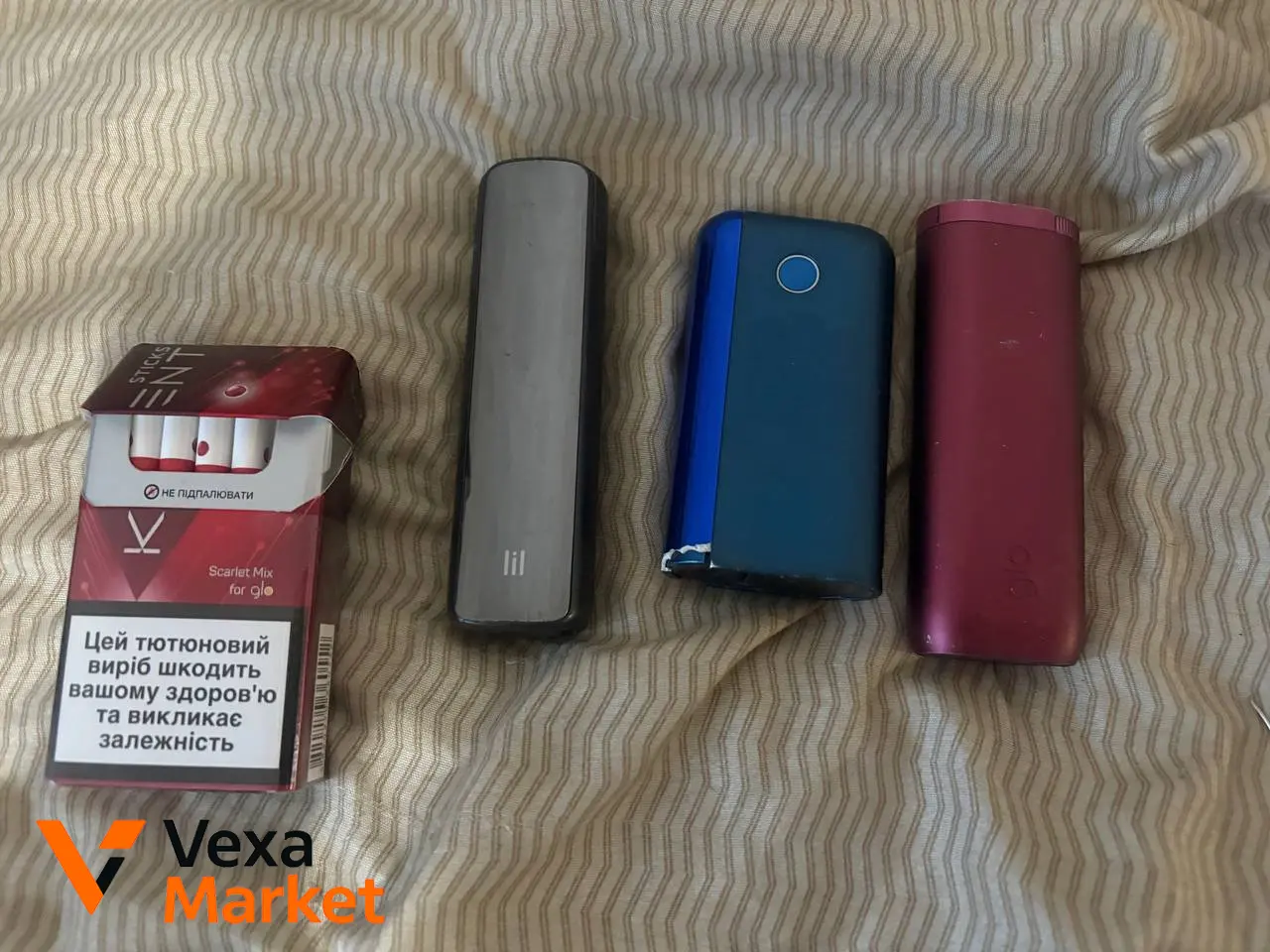 Лот: Lil Solid 2.p, Glo Hyper Plus, Glo Hyper + пачка стіків