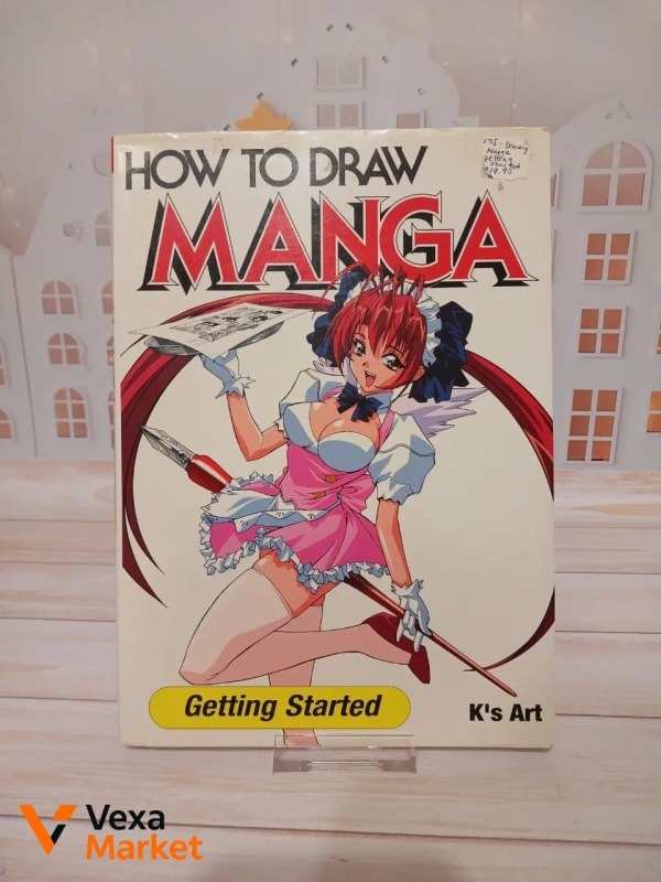 Книга "How To Draw Manga. Getting Started" на английском языке