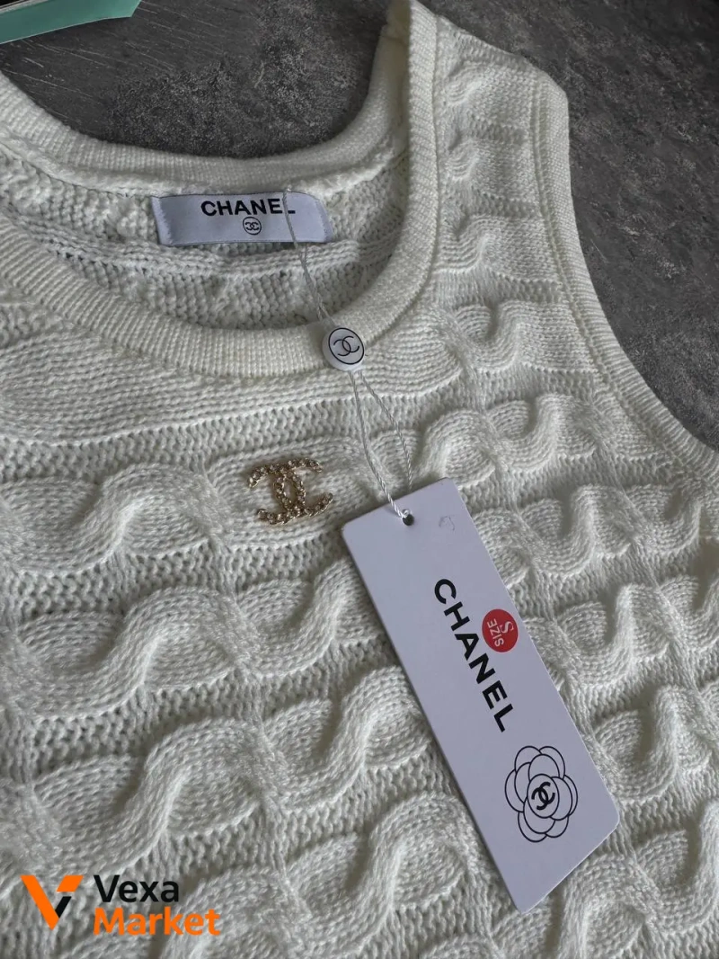 Майка Chanel жіноча в'язана — фото 3