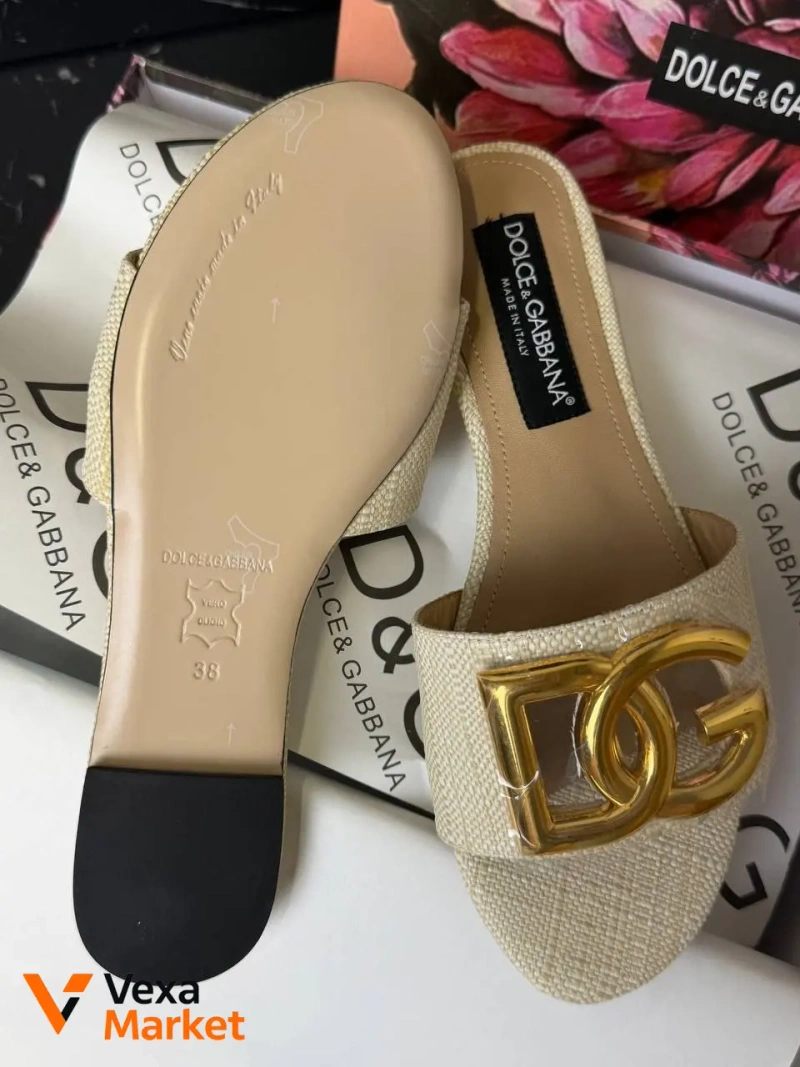 Шльопанці Dolce & Gabbana — фото 3