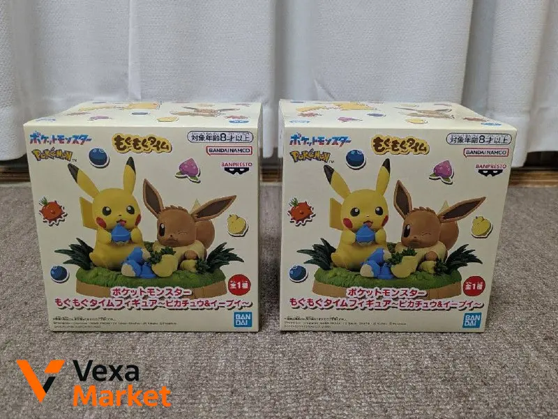 Фигурки Pokemon Pikachu & Eevee от Banpresto