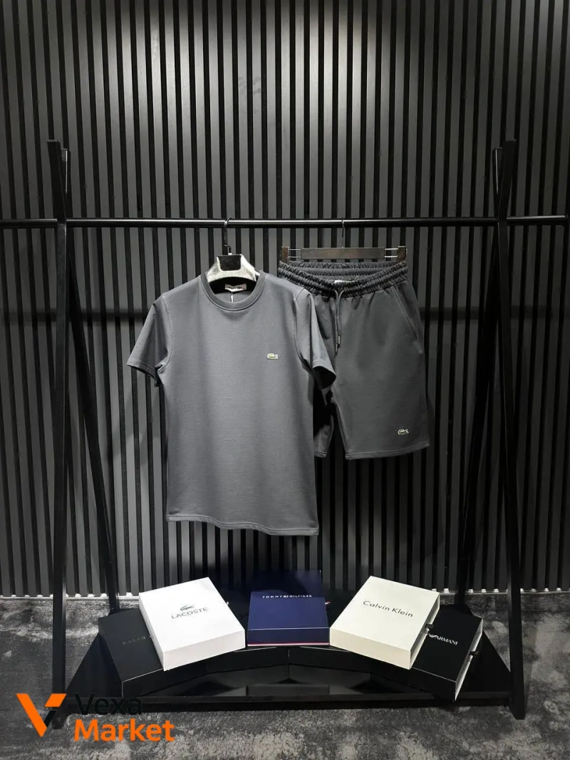 Комплект шорти + футболка Lacoste — фото 2
