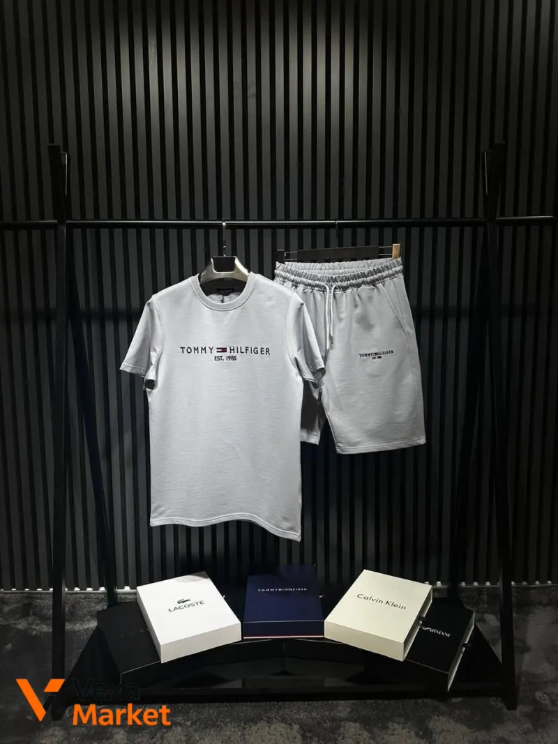 Комплект шорти + футболка Lacoste — фото 8