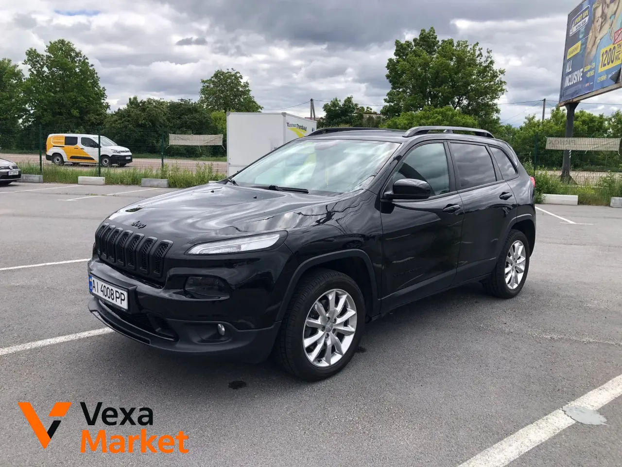 Jeep Cherokee 2015 Дизель 2.2 л. Полный привод Черный