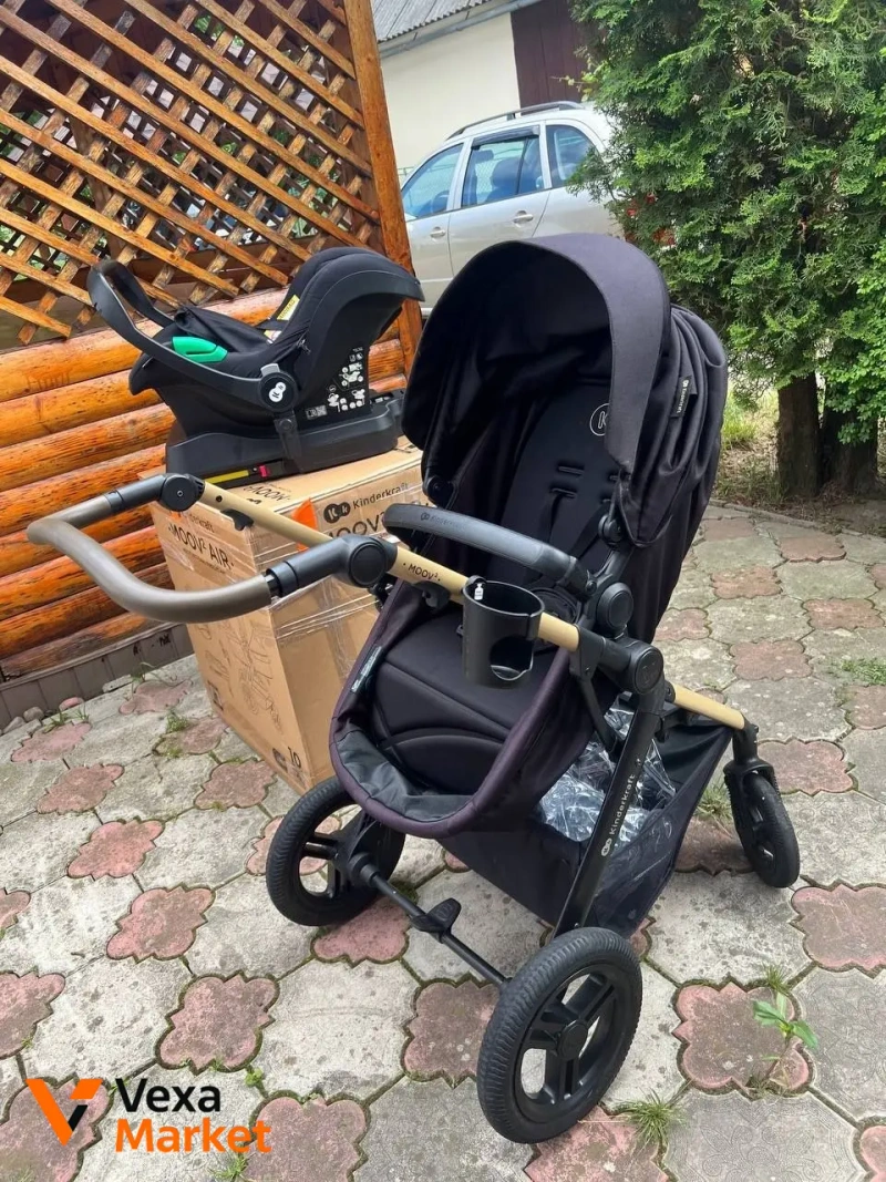 Коляска Kinderkraft Moov air2 3в1 — фото 5