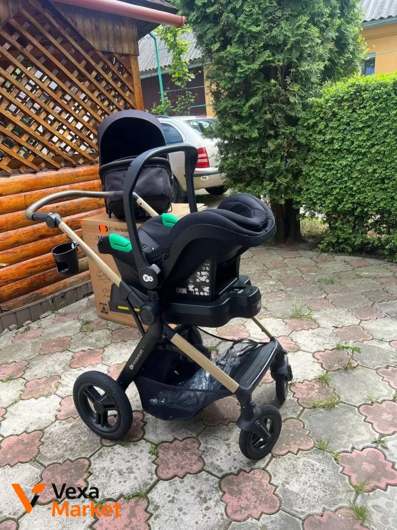 Коляска Kinderkraft Moov air2 3в1 — фото 7