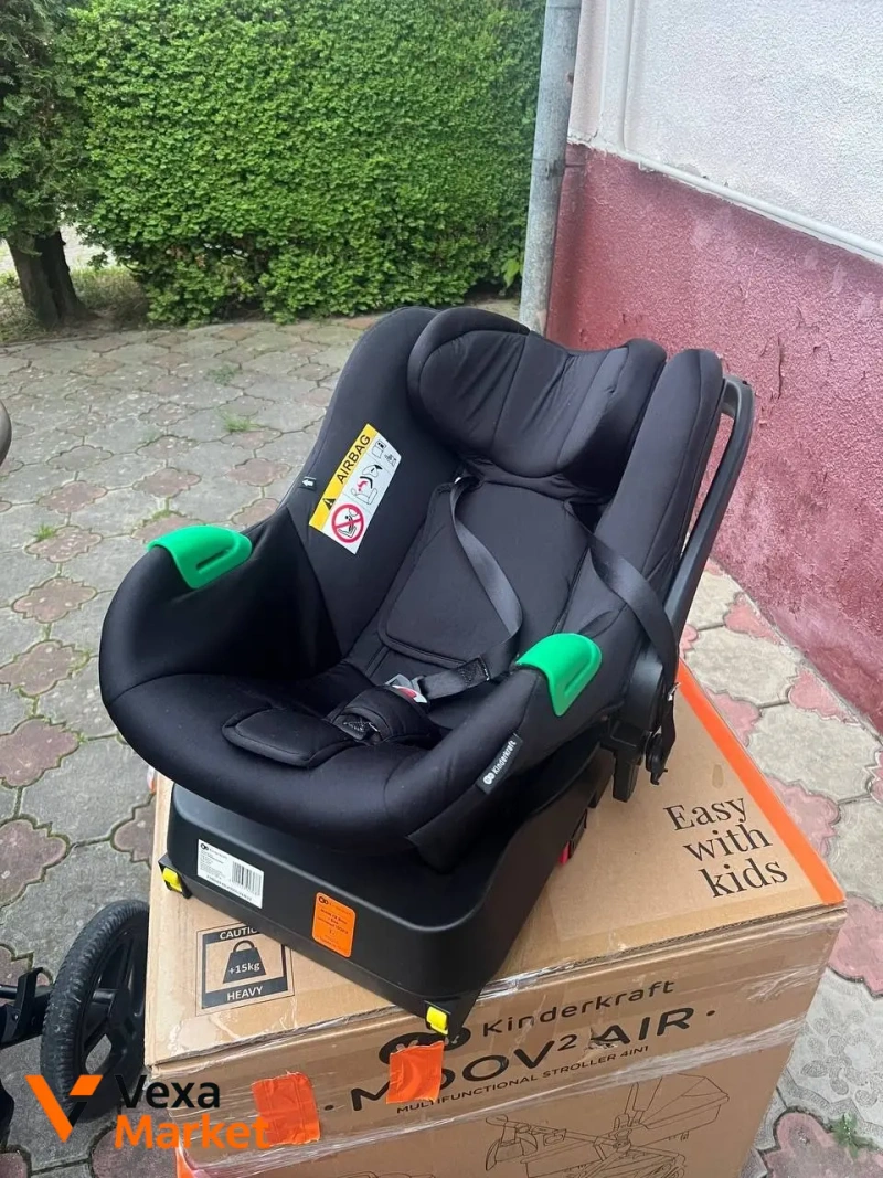 Коляска Kinderkraft Moov air2 3в1 — фото 8