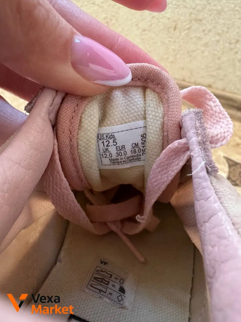 Кеди Vans рожеві розмір 30 — фото 4
