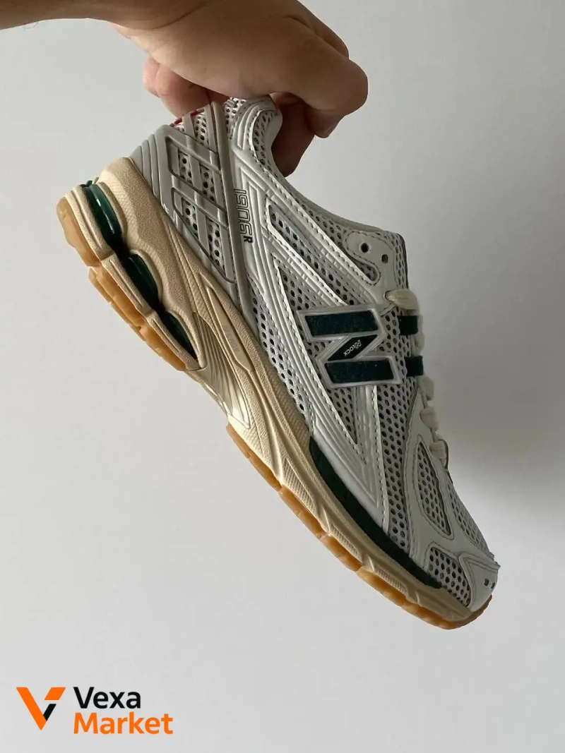 New Balance 1906R White Green Cream — фото 2