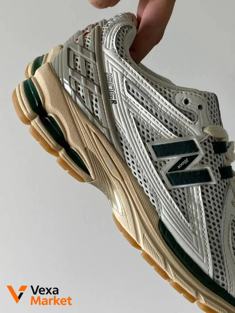 New Balance 1906R White Green Cream — фото 5