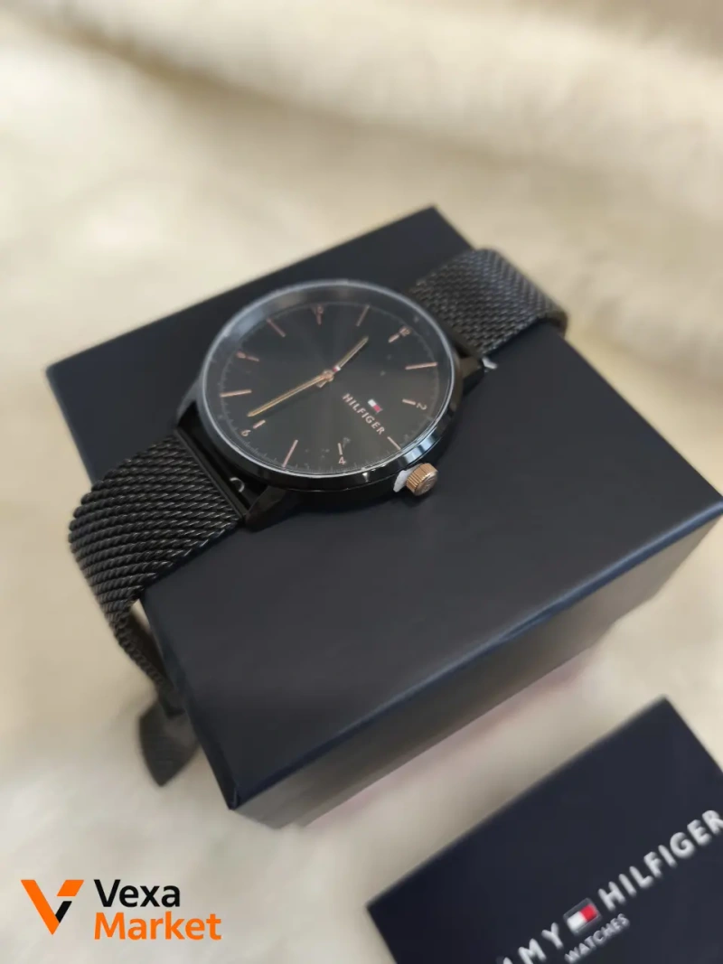 Tommy Hilfiger Mens Hendrix Rnd Blk Di Blk M Blt 179184 — фото 3