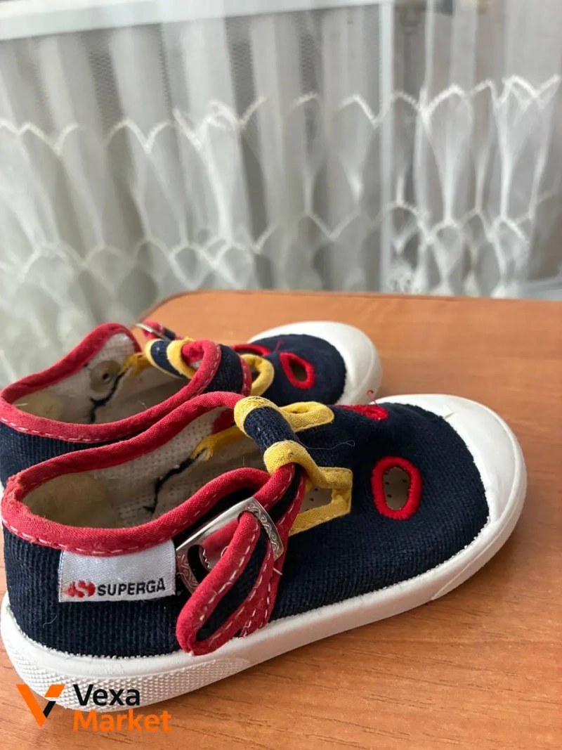 Детские макасины Superga размер 23 (стелька 14 см) — фото 2