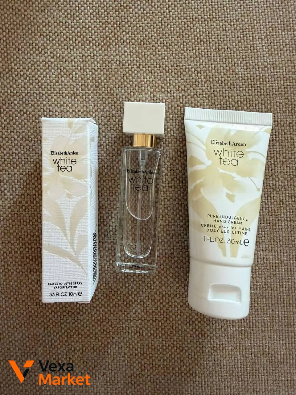 Elizabeth Arden White Tea туалетная вода 10мл + крем для рук 30мл