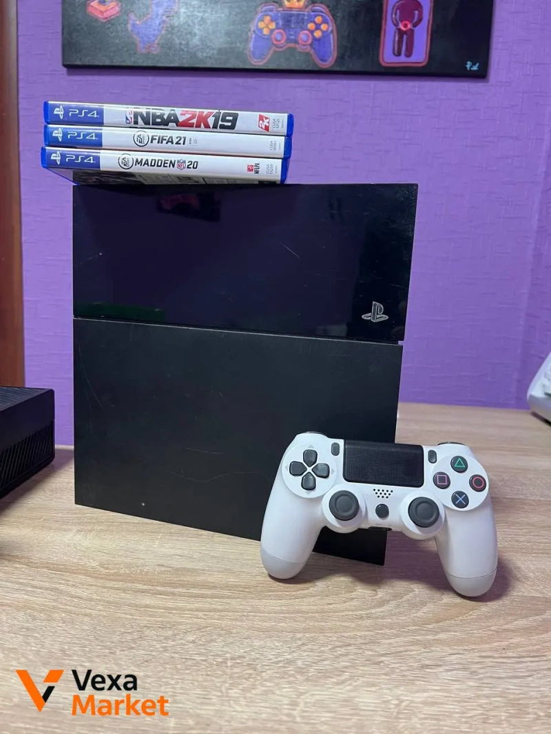 Игровая консоль PS4 + игры — фото 2