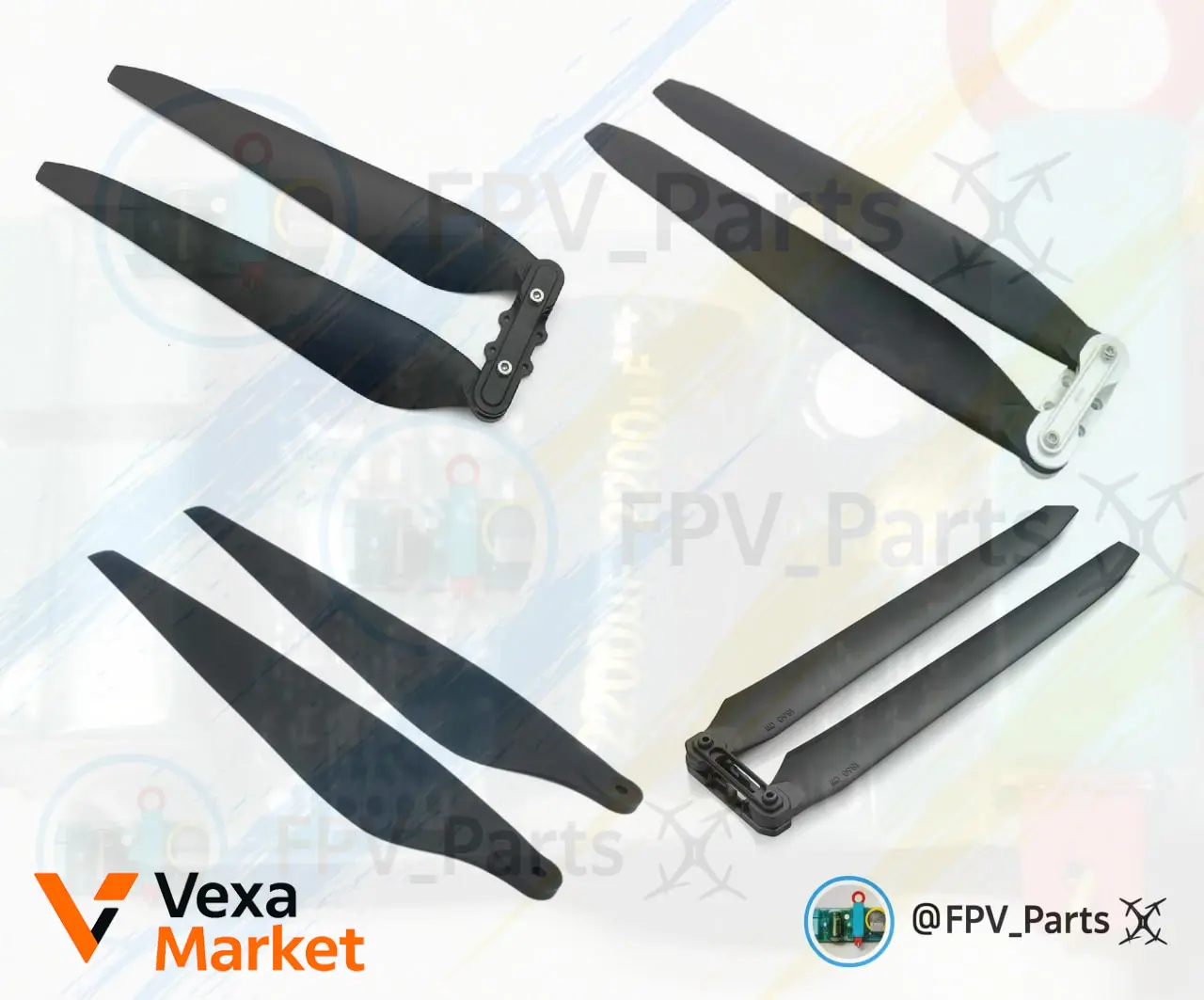 Складні пропелери Hobbywing MFP для Xrotor X6/X8