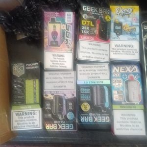 Одноразові електронні сигарети Geek Bar, Bang Box, Doozy, Nexa