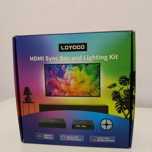 LOYCCO HDMI Sync Box Ambilight підсвітка для ТВ 55-65" HDMI 2.0