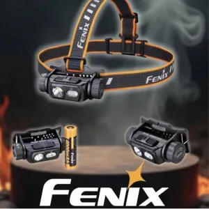 Налобний ліхтар Fenix HM60R 2.0 1600lm 18650 Black