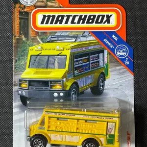 Машинка Matchbox Chow Mobile MBX Service Yellow Metal