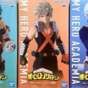 Фигурки My Hero Academia (Izuku Midoriya, Katsuki Bakugo, Shoto Todoroki) Banpresto