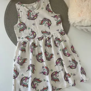 Платье для девочки H&M с единорогами, 104 см
