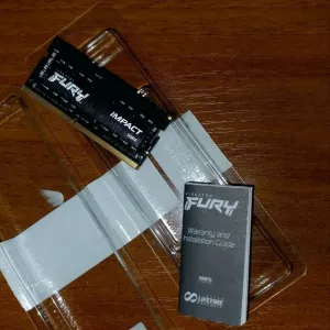 Оперативная память Kingston Fury Impact 8GB DDR4 SO-DIMM 3200 MHz