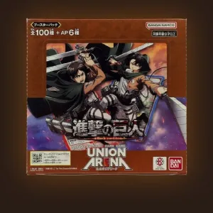 Коллекционные карточки Union Arena Attack on Titan и One Piece