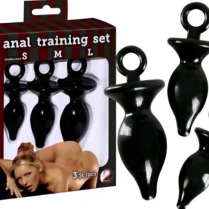 Набір анальних пробок Anal Training Set, 3 шт.