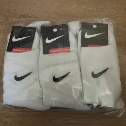 Nike (6 пар) белые, размер 41-45