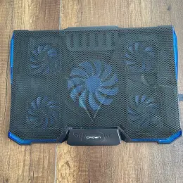 Охолоджувальна підставка для ноутбука Crown CMLS-K331 Black/Blue