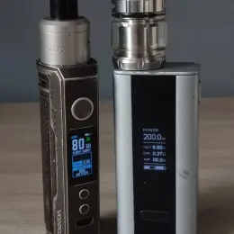 Вейп наборы Joyetech Cuboid 200W и Voopoo Drag X