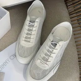 Jimmy Choo Женские кроссовки белые кружевные 37-39