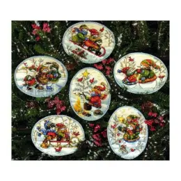 Набір для вишивання Dimensions 08828 Playful Snowmen Ornaments