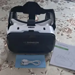 VR Shinecon очки виртуальной реальности с наушниками и пультом