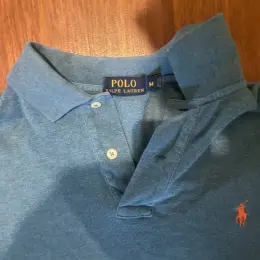 Футболка поло Polo Ralph Lauren синяя мужская M
