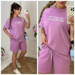 Костюм женский летний с шортами из двунитки