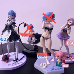 Оригинальные аниме фигурки Re:Zero (Rem, Ram)