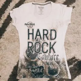 Футболка Hard Rock Couture біла жіноча L/M