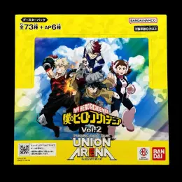 Коллекционные карточки Union Arena My Hero Academia Vol. 2 от Bandai Namco