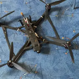 FPV дрон 13 дюймов с тепловизором, стеком Galichina v2, моторами Angel X4215-650kv, VTX Foxeer Reaper Extreme v2 3W, RX BetaFPV Nano 915MHz