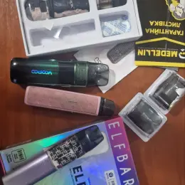Pod-системы SMOK Novo X, Voopoo Argus E40, Ursa Nano S2, Elfbar Elf X